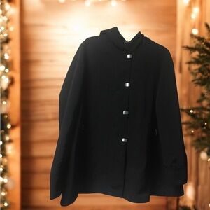 Jones New York ~ Women’s ~ Coat ~ XL ~ Black ~ New ~ Hooded